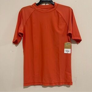 ThereAbout UPF 50 short sleeve shirt big boys or girls Rash guard- XL